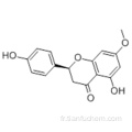 4H-1-Benzopyran-4-one, 2,3-dihydro-5-hydroxy-2- (4-hydroxyphényl) -7-méthoxy -, (57192192,2S) - CAS 2957-21-3